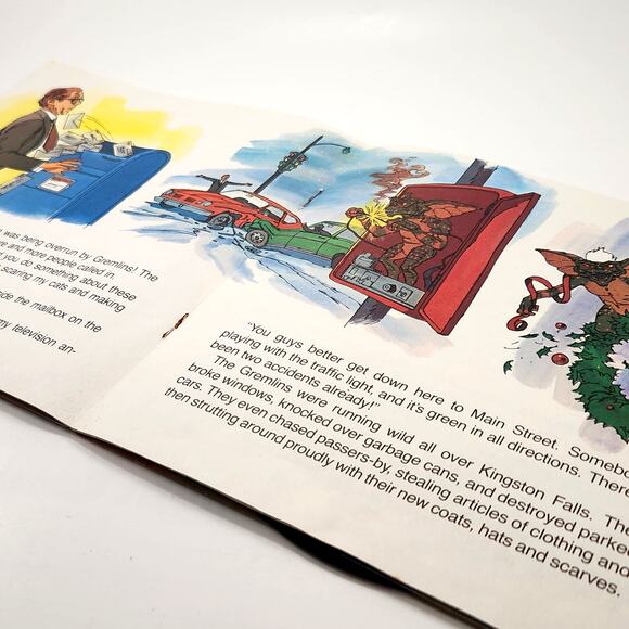 Vintage 1984 “Escape from the Gremlins” Read-Along Book & Record | Story 3 - Picture 7 of 10